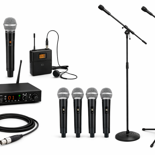 Микрофоны, аксессуары