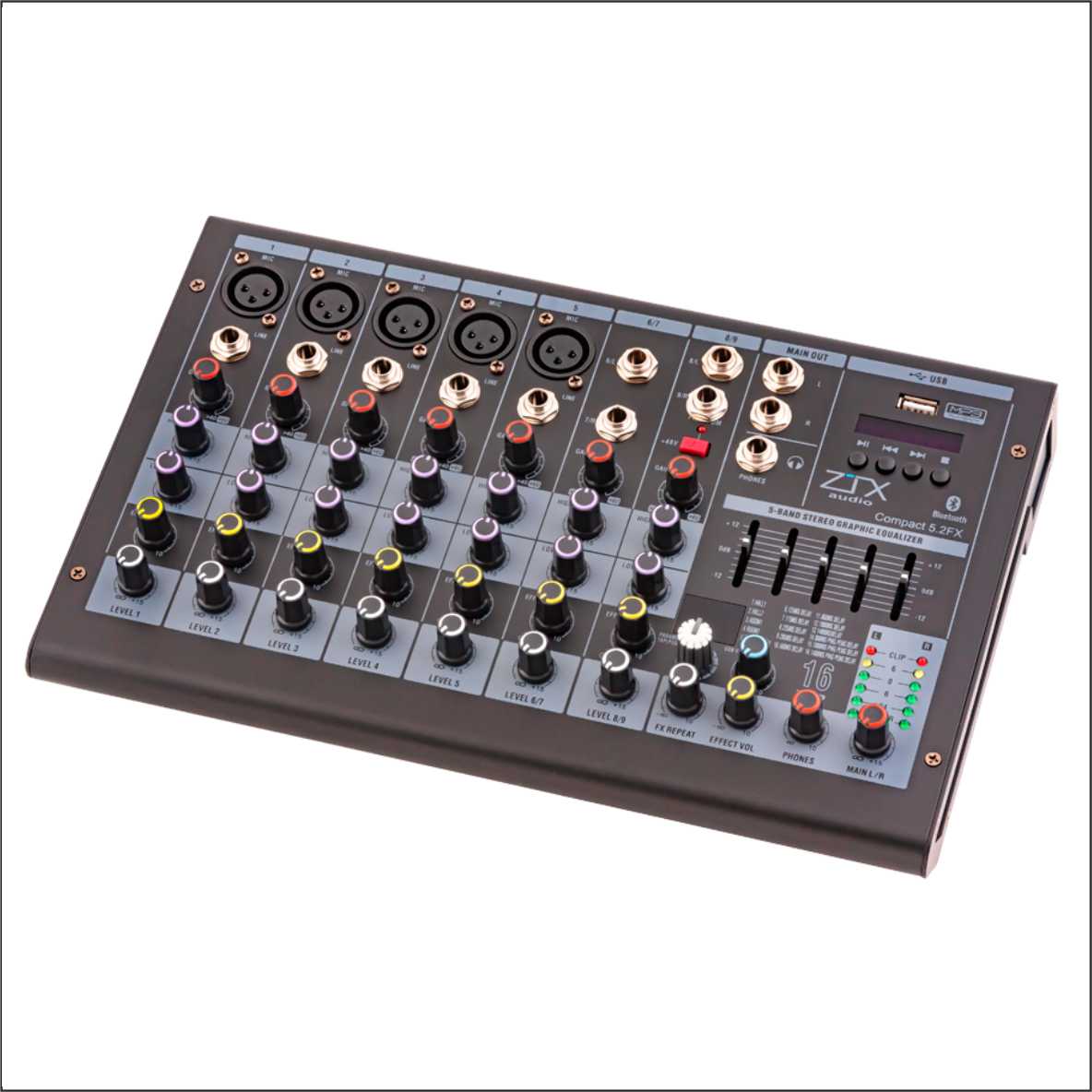 ZTX audio Compact 5.2Fx микшерный пульт — изображение 2